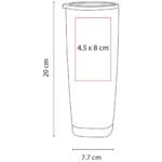TMPS 127 B - TERMO CARTE BLANCO (BLANCO / ACERO INOXIDABLE / PLASTICO) - Imagen 2