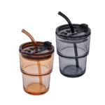 TMPS 133 N - VASO MOKA NEGRO (NEGRO / VIDRIO / PLASTICO) - Imagen 5