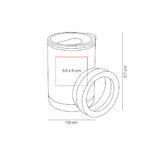 TMPS 139 N - TERMO PORTALATAS DELA NEGRO (NEGRO / ACERO INOXIDABLE / PLASTICO) - Imagen 3