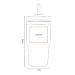 TMPS 151 A - TERMO CALVI AZUL (AZUL / ACERO INOXIDABLE / PLASTICO) - Imagen 6