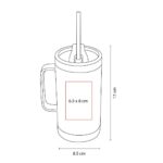TMPS 153 N - TERMO CON POPOTE EVANTS NEGRO (NEGRO / ACERO INOXIDABLE / PLASTICO) - Imagen 6