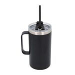 TMPS 153 N - TERMO CON POPOTE EVANTS NEGRO (NEGRO / ACERO INOXIDABLE / PLASTICO)
