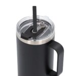 TMPS 153 N - TERMO CON POPOTE EVANTS NEGRO (NEGRO / ACERO INOXIDABLE / PLASTICO) - Imagen 3