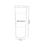 TMPS 160 B - TERMO PARA SUBLIMAR CANTWELL (BLANCO / ACERO INOXIDABLE / PLASTICO) - Imagen 8