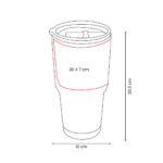 TMPS 162 B - TERMO PARA SUBLIMAR MINTO (BLANCO / ACERO INOXIDABLE / PLASTICO) - Imagen 7