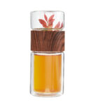 TMPS 167 C - TERMO DE VIDRIO NANKIN (CAFE / VIDRIO BOROSILICATO / PLASTICO / ACERO INOXIDABLE) - Imagen 3