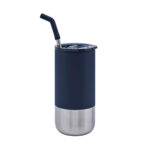 TMPS 172 A - TERMO SNORKEL AZUL (AZUL / ACERO INOXIDABLE / PLASTICO / SILICON)