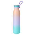 TMPS 181 M - TERMO MANDALA MORADO (MORADO / ACERO INOXIDABLE / PLASTICO / SILICON)