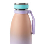 TMPS 181 M - TERMO MANDALA MORADO (MORADO / ACERO INOXIDABLE / PLASTICO / SILICON) - Imagen 4