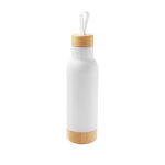 TMPS 182 B - TERMO BAI BLANCO (BLANCO / ACERO INOXIDABLE / PLASTICO / BAMBU / SILICON)