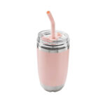 TMPS 183 P - TERMO FRENZY ROSA (ROSA / ACERO INOXIDABLE / PLASTICO / SILICON)