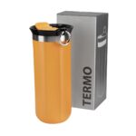 TMPS 184 Y - TERMO HACHI AMARILLO (AMARILLO / ACERO INOXIDABLE / SILICON) - Imagen 3