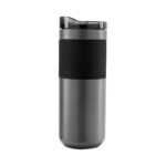 TMPS 186 G - TERMO MOCHA GRIS (GRIS / ACERO INOXIDABLE / PLASTICO / SILICON) - Imagen 2