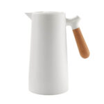 TMPS 187 B - JARRA TÉRMICA SHALÁ (BLANCO / PLASTICO / VIDRIO / BAMBU) - Imagen 2