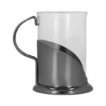 TMPS 190 G - SET CAFETERO AJACCIO (GRIS / VIDRIO BOROSILICATO/ ACERO INOXIDABLE / PLASTICO) - Imagen 2