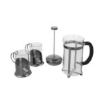 TMPS 190 G - SET CAFETERO AJACCIO (GRIS / VIDRIO BOROSILICATO/ ACERO INOXIDABLE / PLASTICO) - Imagen 4