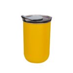 TMPS 196 Y - TERMO LATE AMARILLO (AMARILLO / PLASTICO / ACERO INOXIDABLE)