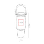 TMPS 197 N - TERMO KAWIT NEGRO (NEGRO / ACERO INOXIDABLE / PLASTICO) - Imagen 5