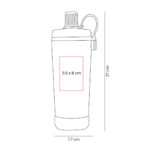 TMPS 202 G - TERMO BOISSON GRIS (GRIS / ACERO INOXIDABLE / PLASTICO / SILICON) - Imagen 6