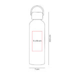 TMPS 203 T - CILINDRO LEGNA TINTO (TINTO / ALUMINIO / PLASTICO / BAMBU) - Imagen 3