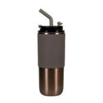 TMPS 204 D - TERMO ZULÚ DORADO (DORADO / ACERO INOXIDABLE / PLASTICO / SILICON) - Imagen 2