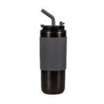 TMPS 204 OX - TERMO ZULÚ GRIS OXFORD (GRIS OXFORD / ACERO INOXIDABLE / PLASTICO / SILICON) - Imagen 2