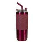 TMPS 204 P - TERMO ZULÚ ROSA (ROSA / ACERO INOXIDABLE / PLASTICO / SILICON) - Imagen 2