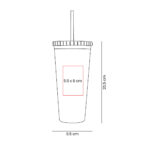 TMPS 212 Y - VASO BLAG AMARILLO (AMARILLO / PLASTICO) - Imagen 3