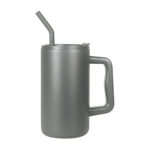 TMPS 222 G - TERMO TURNI GRIS (GRIS / ACERO INOXIDABLE / PLASTICO / SILICON) - Imagen 2