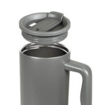 TMPS 222 G - TERMO TURNI GRIS (GRIS / ACERO INOXIDABLE / PLASTICO / SILICON) - Imagen 3