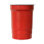 TMPS 226 R - VASO PONG ROJO (ROJO / ALUMINIO) - Imagen 3