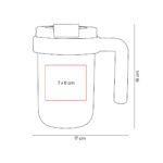 TMPS 228 A - TERMO JUMM AZUL (AZUL / PLASTICO) - Imagen 5