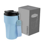 TMPS 229 A - TERMO STREDNA AZUL (AZUL / ACERO INOXIDABLE / PLASTICO / POLIESTER / PU) - Imagen 3