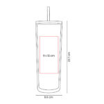 TMPS 230 B - VASO NELI BLANCO (BLANCO / PLASTICO) - Imagen 3