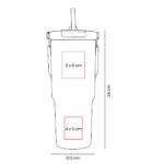 TMPS 236 A - TERMO GRABEN AZUL (AZUL / PLASTICO / ACERO INOXIDABLE) - Imagen 5