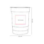 TMPS 239 R - VASO RENK ROJO (ROJO / ALUMINIO) - Imagen 4
