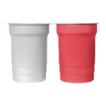 TMPS 239 R - VASO RENK ROJO (ROJO / ALUMINIO) - Imagen 2