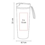 TMPS 36 R - TERMO VITALI ROJO (ROJO / ACERO INOXIDABLE / PLASTICO) - Imagen 4