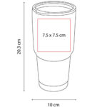 TMPS 62 S - TERMO YANGRA PLATA (PLATA / ACERO INOXIDABLE / PLASTICO) - Imagen 3