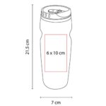 TMPS 63 S - TERMO CHONGTAR (PLATA / ACERO INOXIDABLE / PLASTICO) - Imagen 4