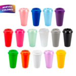 TMPS 74 Y - VASO TIRICH AMARILLO (AMARILLO / PLASTICO) - Imagen 3