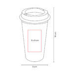 TMPS 74 Y - VASO TIRICH AMARILLO (AMARILLO / PLASTICO) - Imagen 2