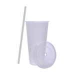 TMPS 744 B - VASO JAS BLANCO (BLANCO / PLASTICO) - Imagen 2