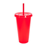 TMPS 744 R - VASO JAS ROJO (ROJO / PLASTICO)