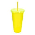 TMPS 744 YN - VASO JAS AMARILLO NEÓN (AMARILLO NEON / PLASTICO)