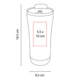 TMPS 82 S - TERMO BURGO (PLATA / ACERO INOXIDABLE / PLASTICO / CORCHO) - Imagen 6