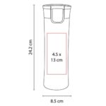 TMPS 87 G - TERMO KUMASI (GRIS / ACERO INOXIDABLE / PLASTICO) - Imagen 4
