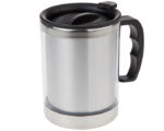 TARRO TERMICO DE 420ML. LUXOR TT5014 TRANSPARENTE (Plástico / Acero Inoxidable)