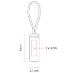 USB 135 S - USB GRENOBLE 16 GB PLATA (PLATA / PLASTICO) - Imagen 4