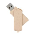 USB 226 BE - USB TIRRENO 16 GB (BEIGE / PLASTICO RECICLADO) - Imagen 2